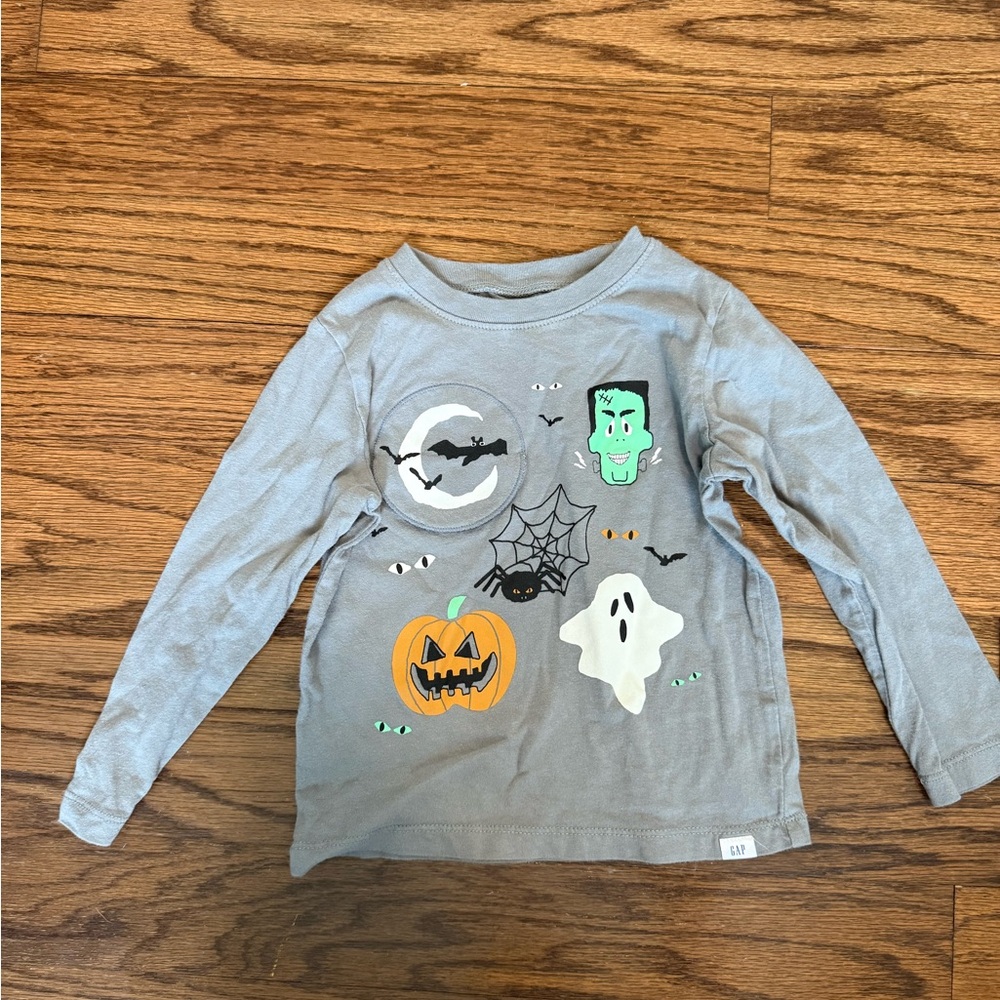 GAP baby Halloween Long Sleeve Shirt - 3T
